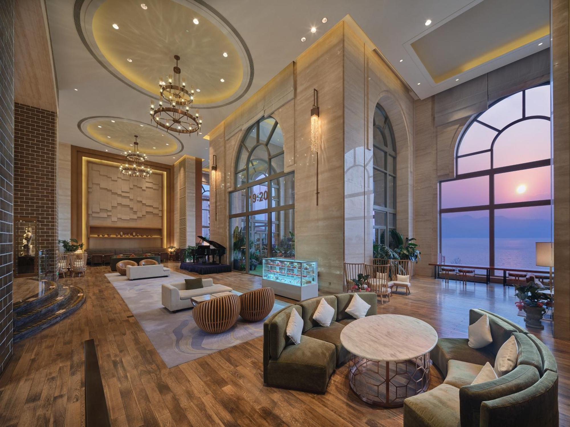 Hilton Yuxi Fuxian Lake Chengjiang  Dış mekan fotoğraf