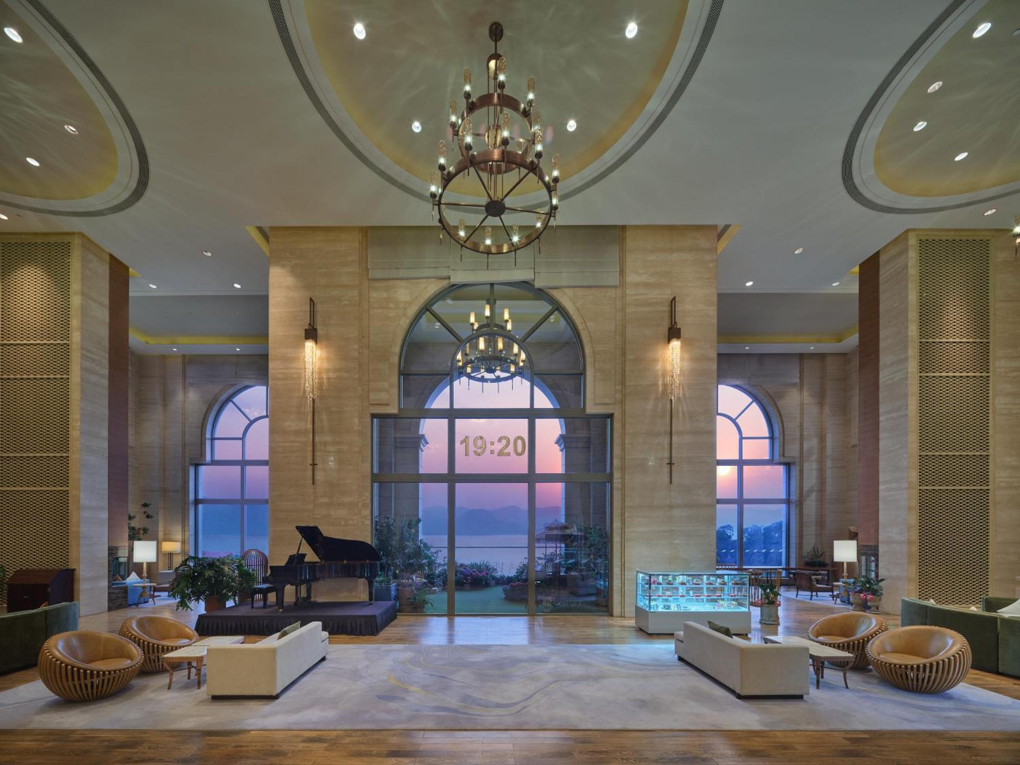 Hilton Yuxi Fuxian Lake Chengjiang  Dış mekan fotoğraf